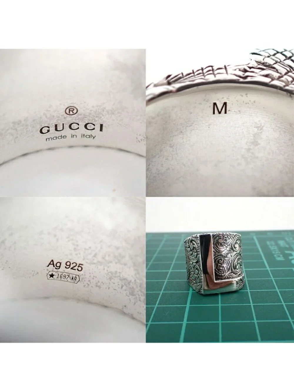 Gucci 925 L Arabesque Ring